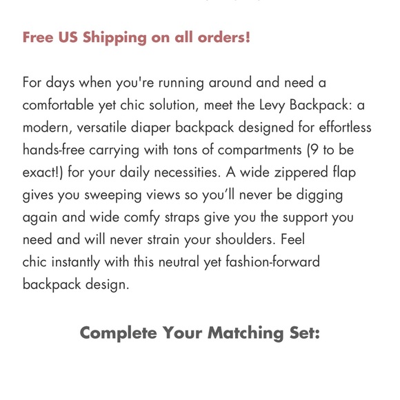 HAPP Brand Levy Backpack || Black - Picture 9 of 9